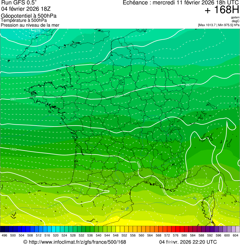 Mod&egrave;les m&eacute;t&eacute;orologiques