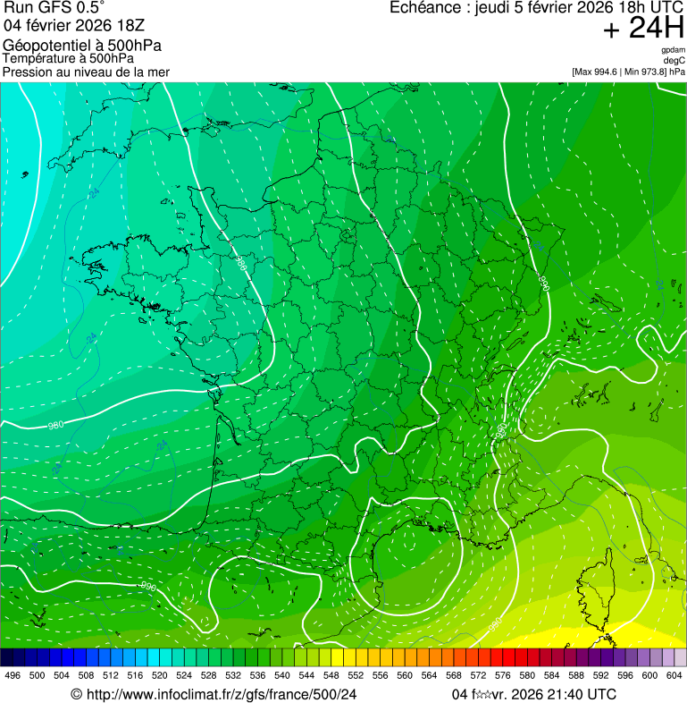 Mod&egrave;les m&eacute;t&eacute;orologiques
