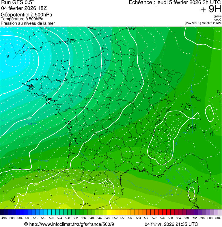 Mod&egrave;les m&eacute;t&eacute;orologiques