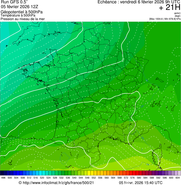 Mod&egrave;les m&eacute;t&eacute;orologiques