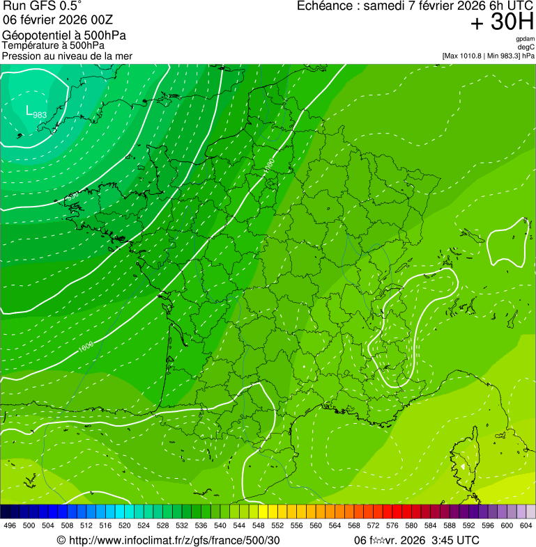 Mod&egrave;les m&eacute;t&eacute;orologiques