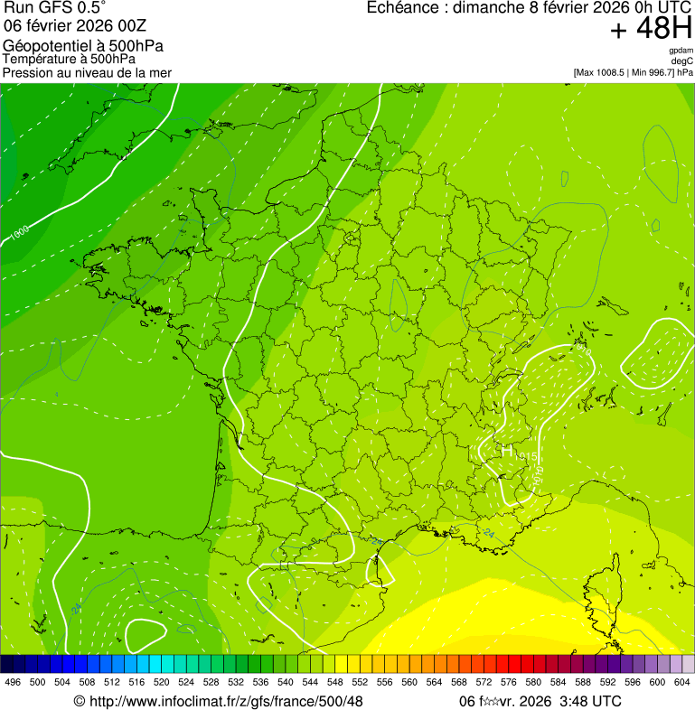 Mod&egrave;les m&eacute;t&eacute;orologiques