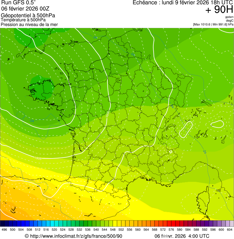 Mod&egrave;les m&eacute;t&eacute;orologiques