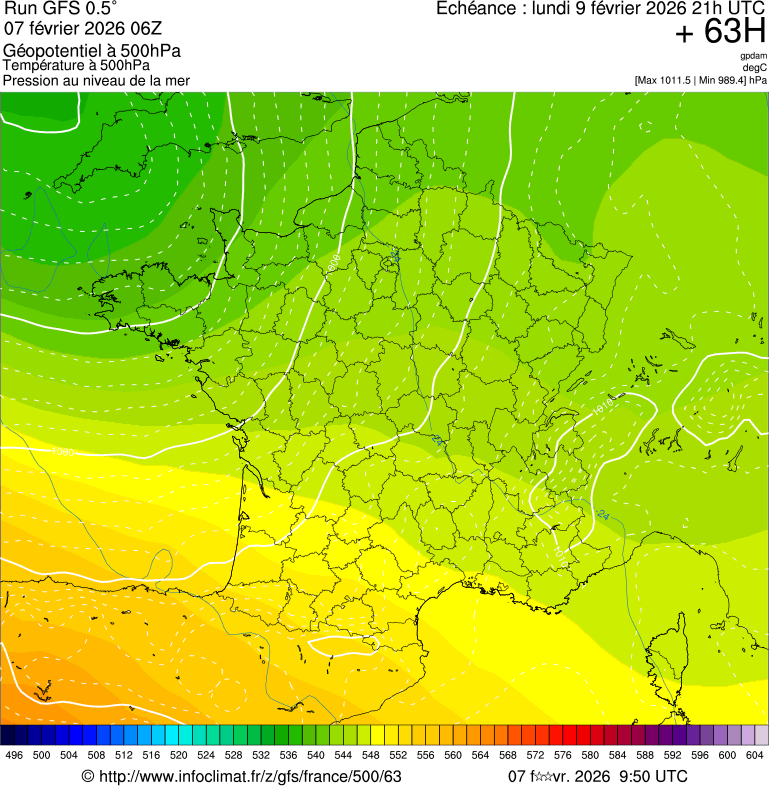 Mod&egrave;les m&eacute;t&eacute;orologiques