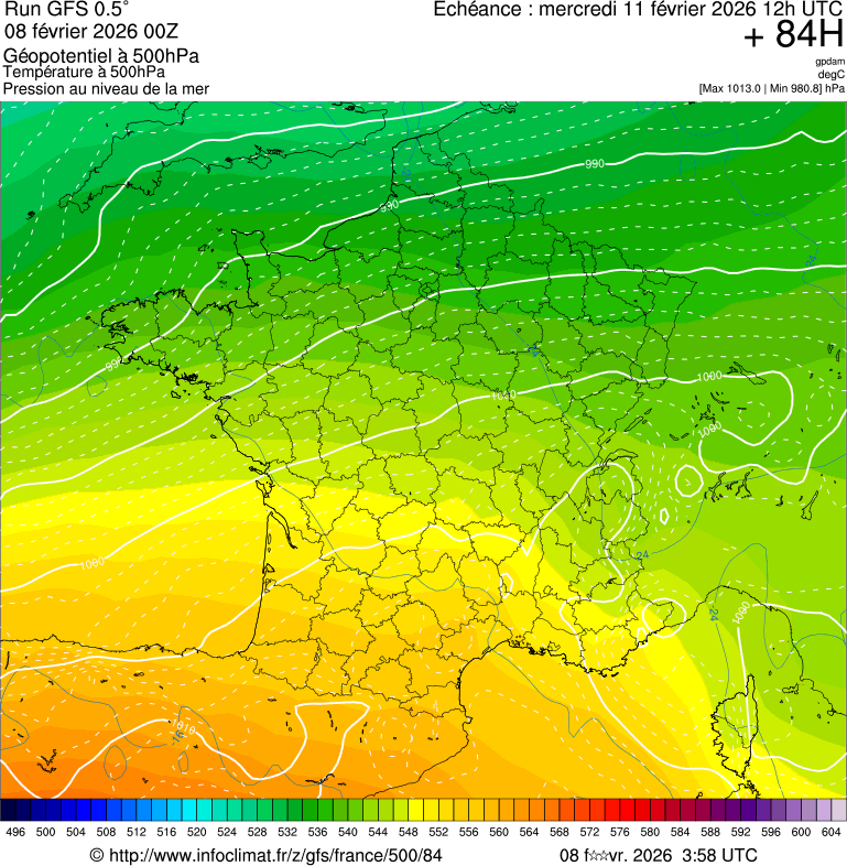 Mod&egrave;les m&eacute;t&eacute;orologiques