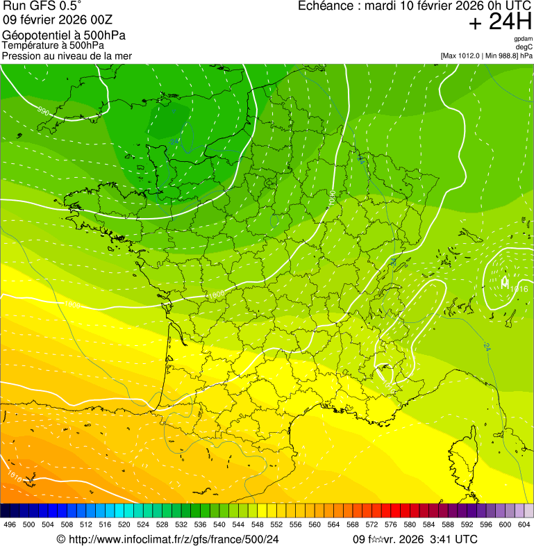 Mod&egrave;les m&eacute;t&eacute;orologiques