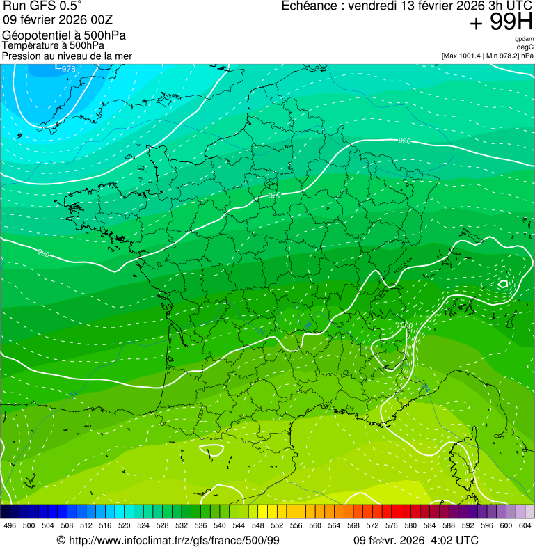 Mod&egrave;les m&eacute;t&eacute;orologiques