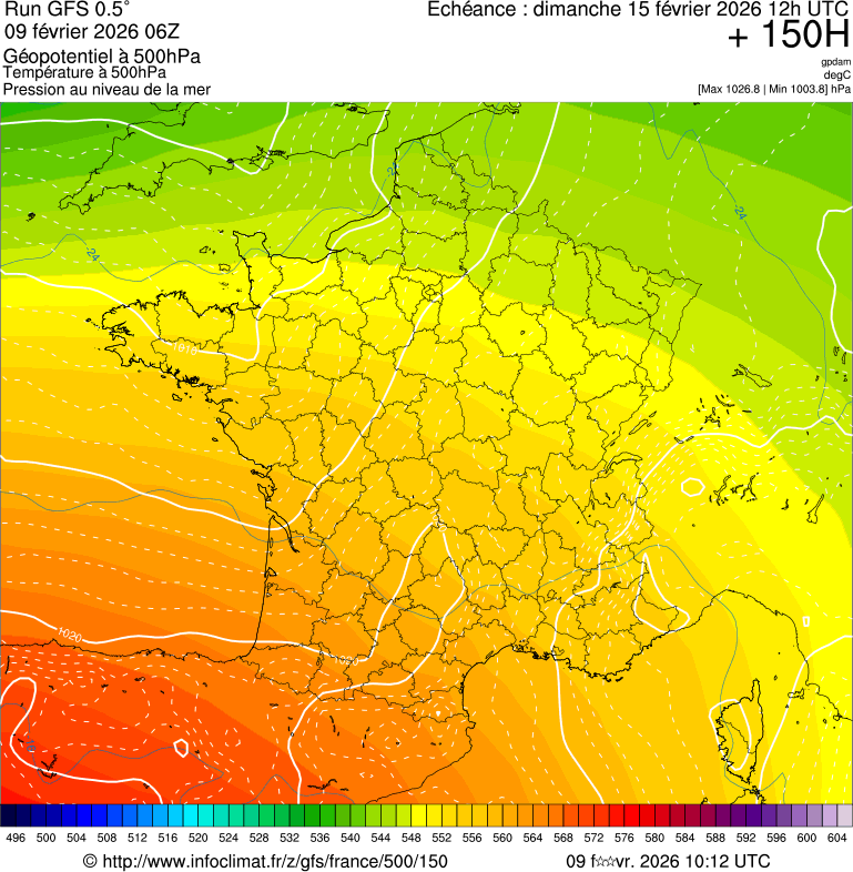 Mod&egrave;les m&eacute;t&eacute;orologiques