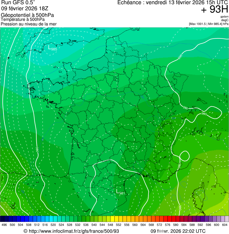 Mod&egrave;les m&eacute;t&eacute;orologiques