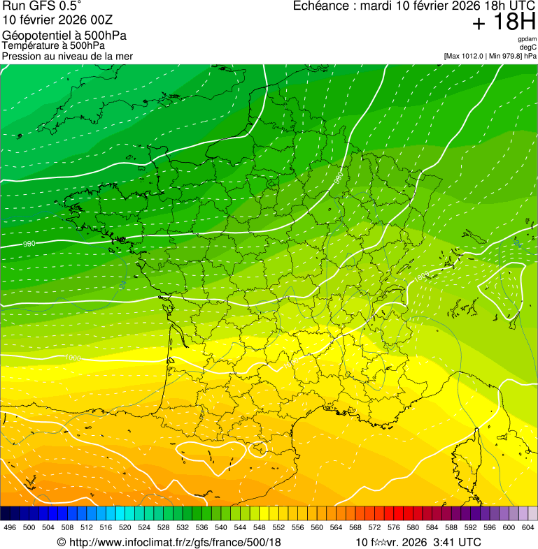 Mod&egrave;les m&eacute;t&eacute;orologiques