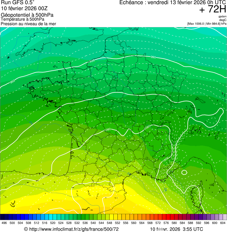 Mod&egrave;les m&eacute;t&eacute;orologiques