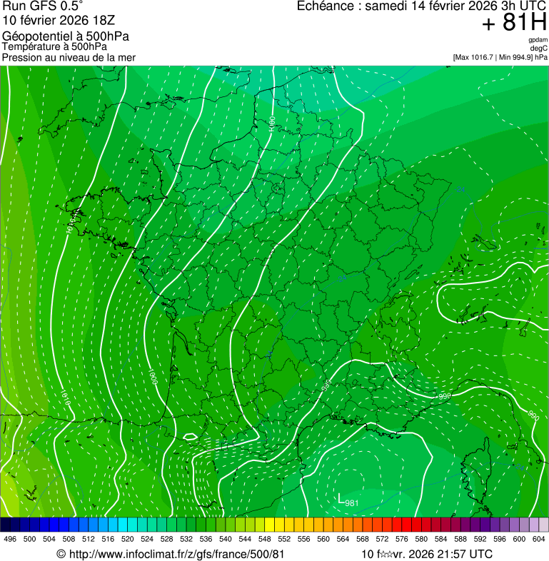 Mod&egrave;les m&eacute;t&eacute;orologiques