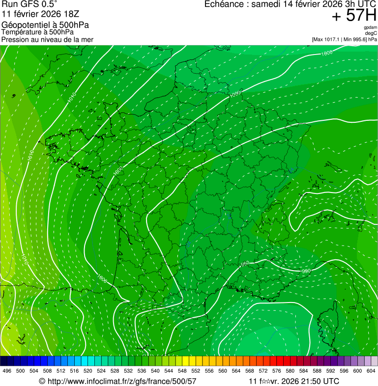 Mod&egrave;les m&eacute;t&eacute;orologiques