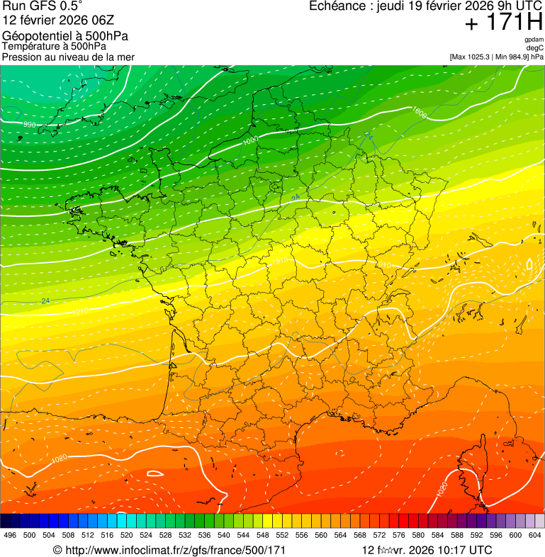 Mod&egrave;les m&eacute;t&eacute;orologiques