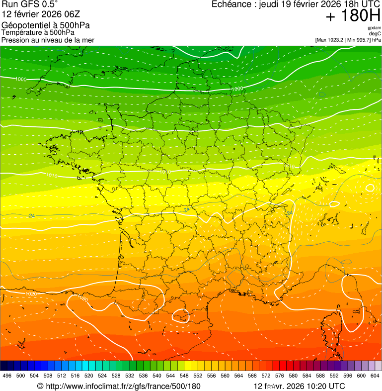 Mod&egrave;les m&eacute;t&eacute;orologiques