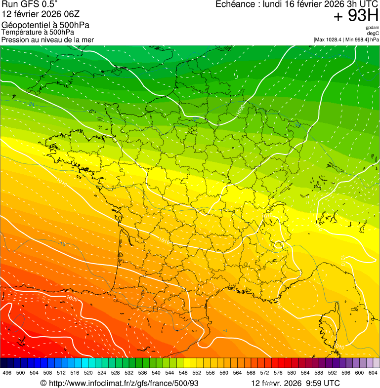 Mod&egrave;les m&eacute;t&eacute;orologiques