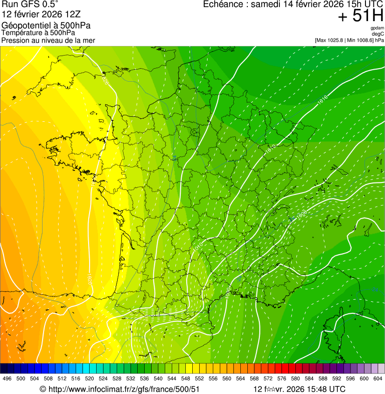 Mod&egrave;les m&eacute;t&eacute;orologiques