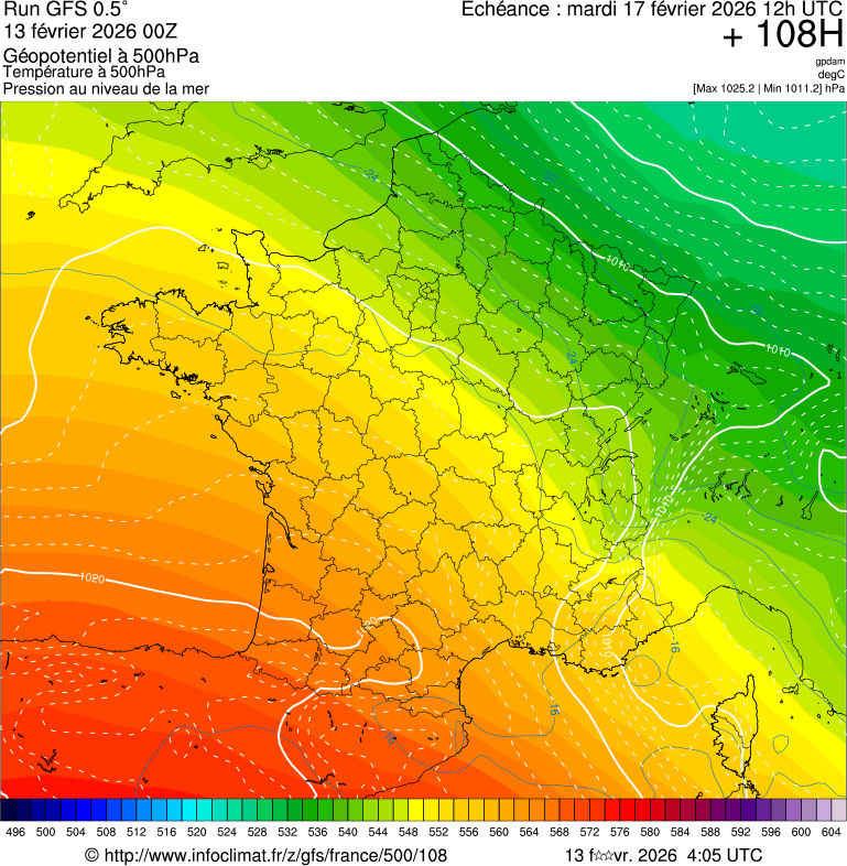 Mod&egrave;les m&eacute;t&eacute;orologiques