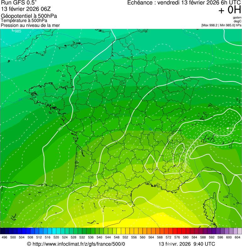 Mod&egrave;les m&eacute;t&eacute;orologiques