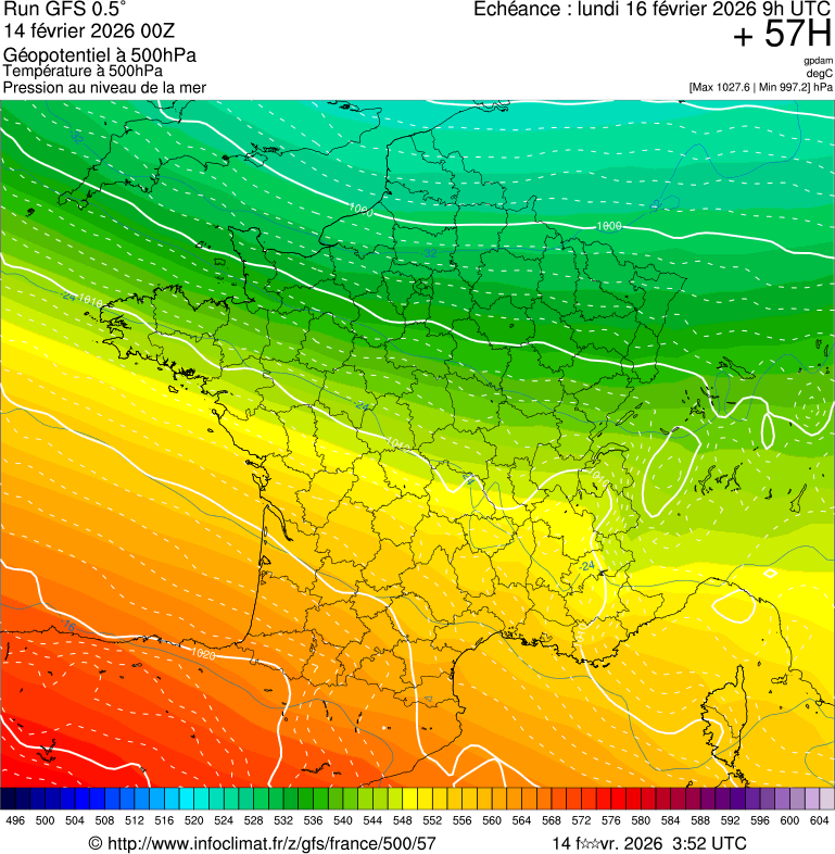 Mod&egrave;les m&eacute;t&eacute;orologiques