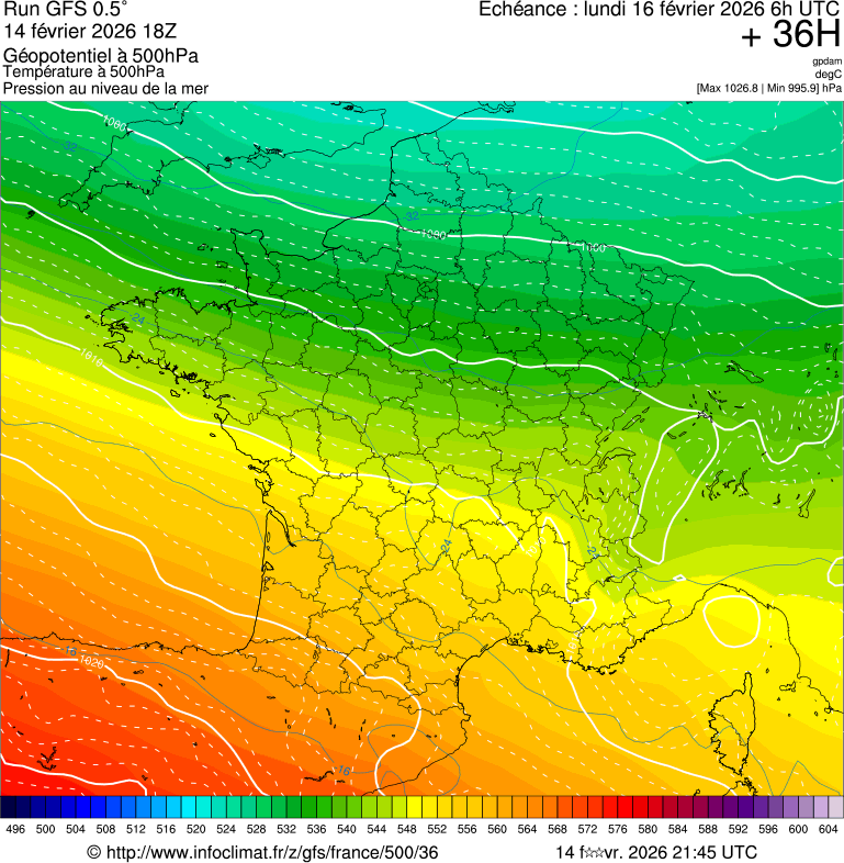 Mod&egrave;les m&eacute;t&eacute;orologiques