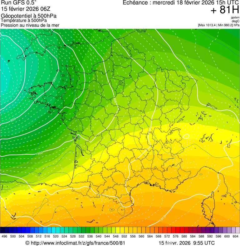 Mod&egrave;les m&eacute;t&eacute;orologiques