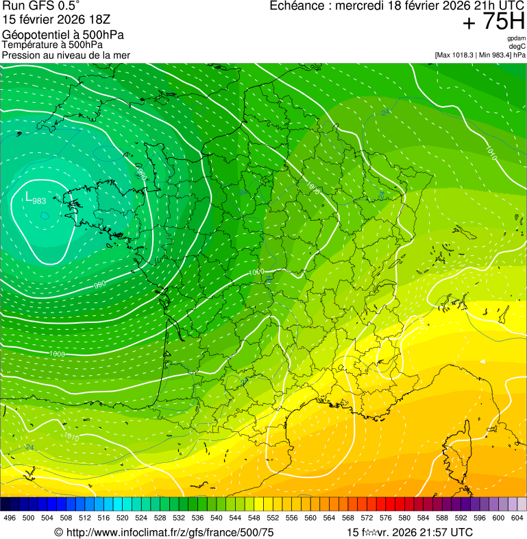 Mod&egrave;les m&eacute;t&eacute;orologiques