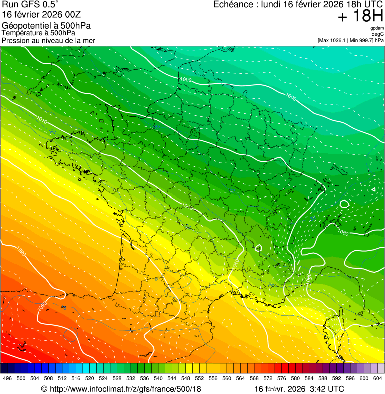 Mod&egrave;les m&eacute;t&eacute;orologiques