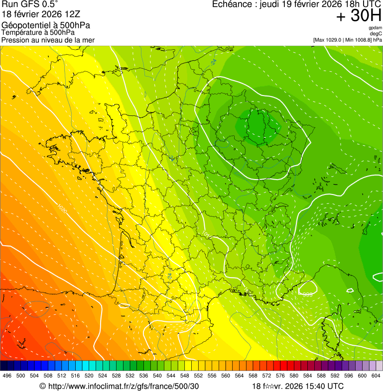 Mod&egrave;les m&eacute;t&eacute;orologiques