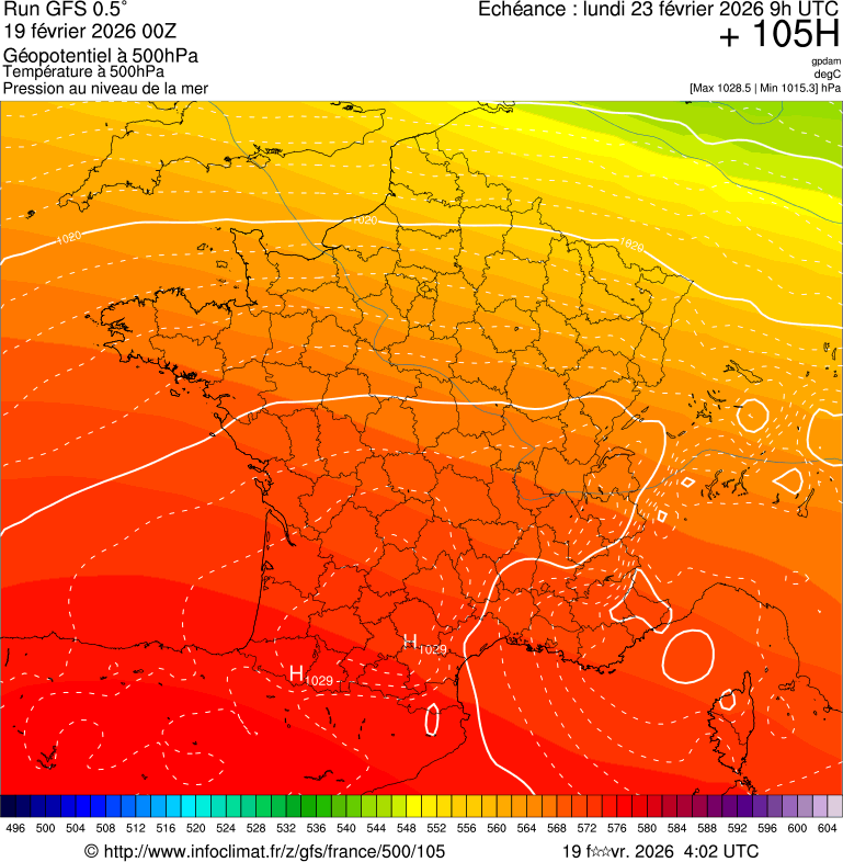 Mod&egrave;les m&eacute;t&eacute;orologiques