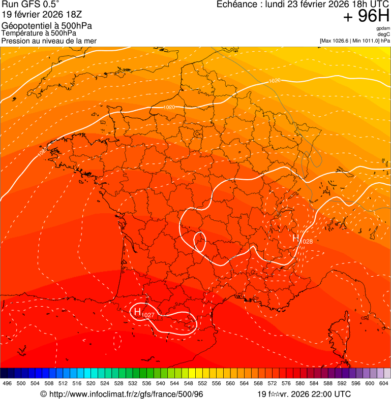 Mod&egrave;les m&eacute;t&eacute;orologiques