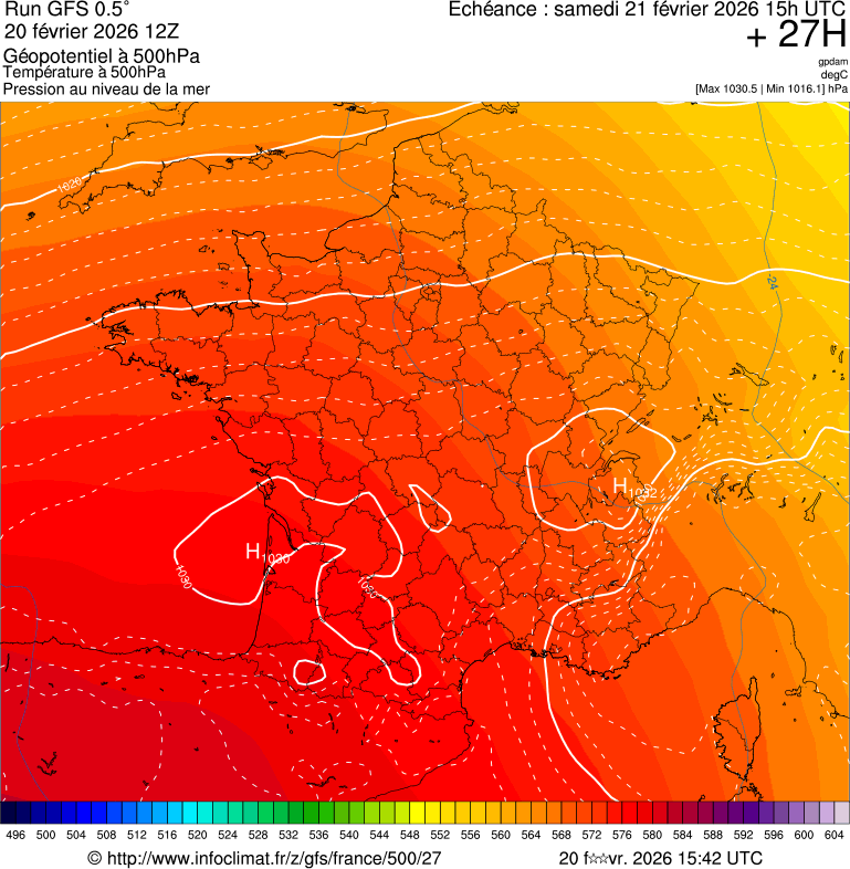 Mod&egrave;les m&eacute;t&eacute;orologiques