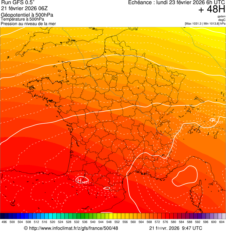 Mod&egrave;les m&eacute;t&eacute;orologiques