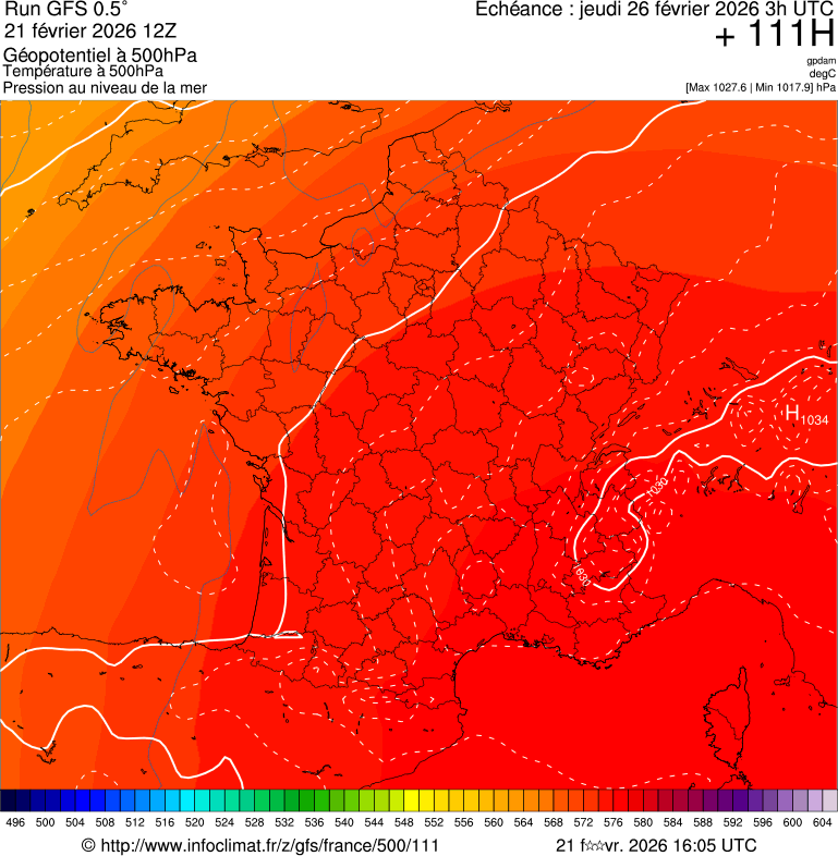 Mod&egrave;les m&eacute;t&eacute;orologiques