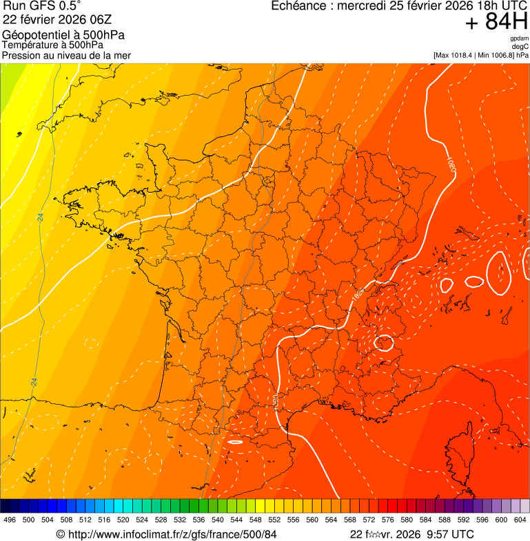 Mod&egrave;les m&eacute;t&eacute;orologiques