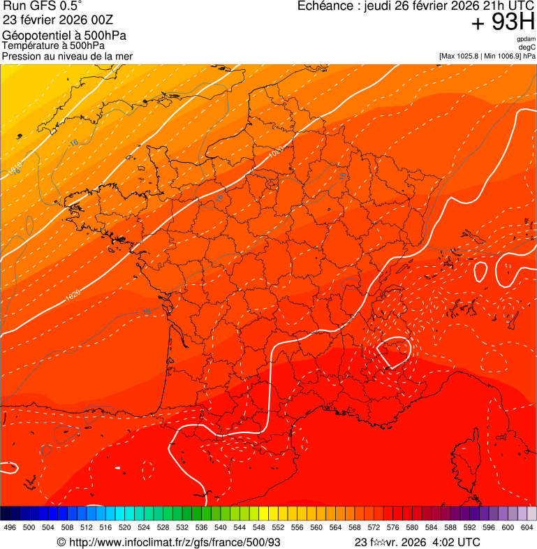 Mod&egrave;les m&eacute;t&eacute;orologiques
