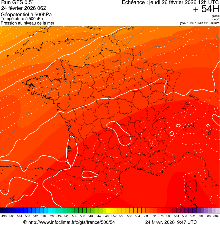 Mod&egrave;les m&eacute;t&eacute;orologiques