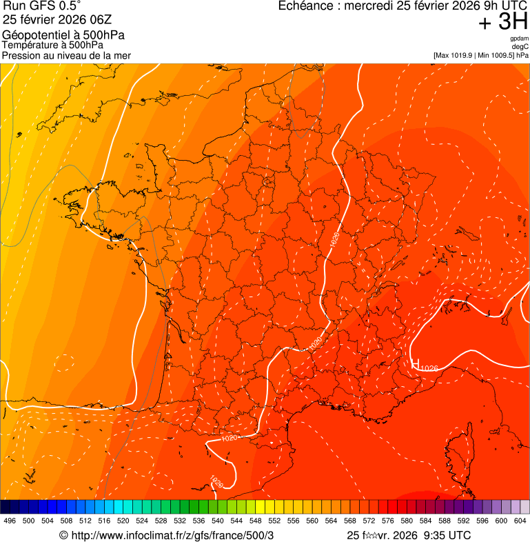 Mod&egrave;les m&eacute;t&eacute;orologiques