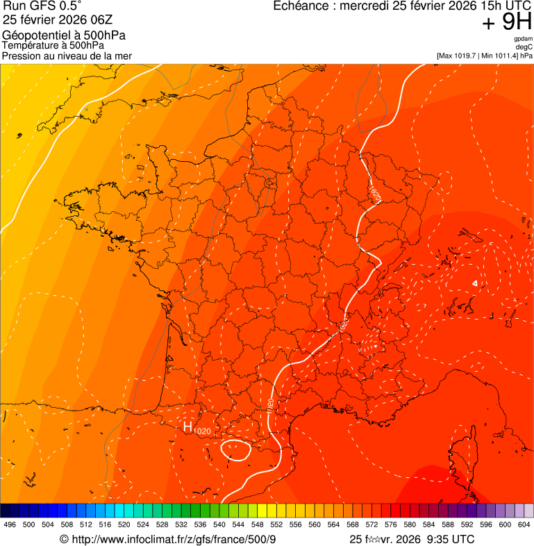 Mod&egrave;les m&eacute;t&eacute;orologiques