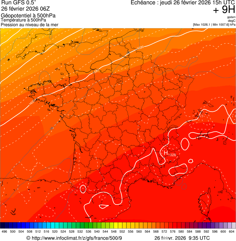 Mod&egrave;les m&eacute;t&eacute;orologiques