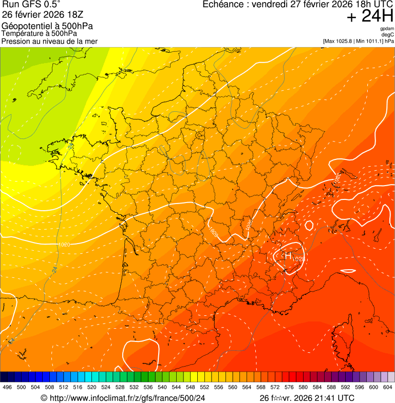 Mod&egrave;les m&eacute;t&eacute;orologiques