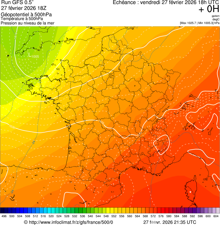 Mod&egrave;les m&eacute;t&eacute;orologiques