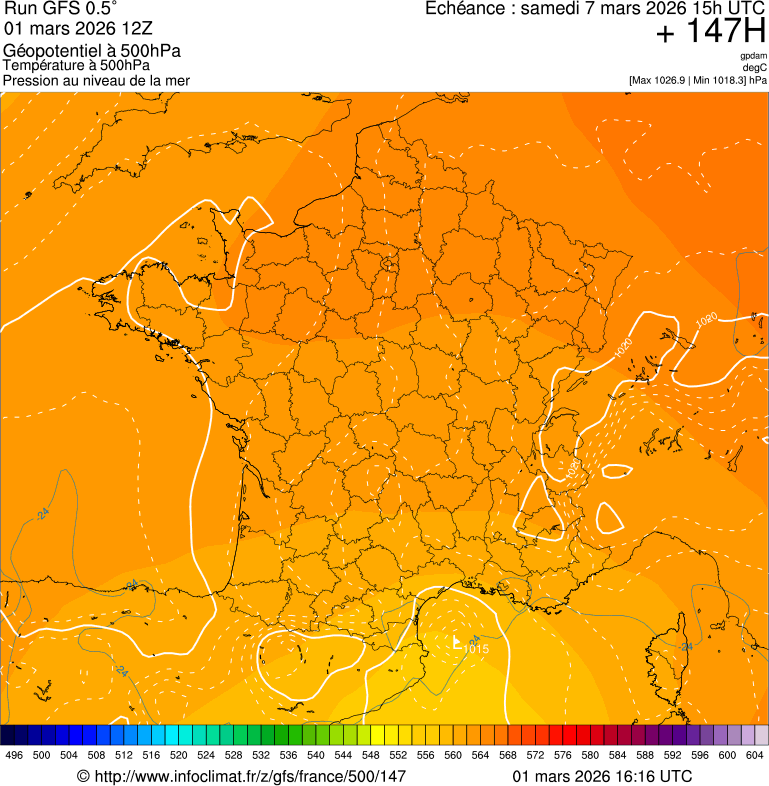 Mod&egrave;les m&eacute;t&eacute;orologiques