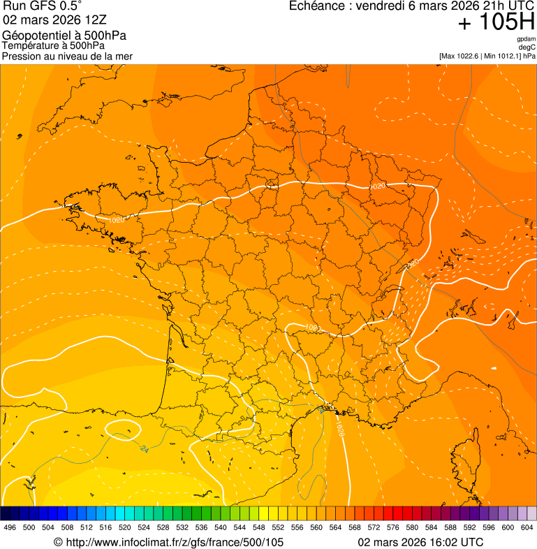 Mod&egrave;les m&eacute;t&eacute;orologiques