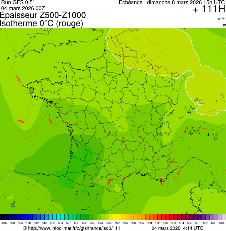 Mod&egrave;les m&eacute;t&eacute;orologiques