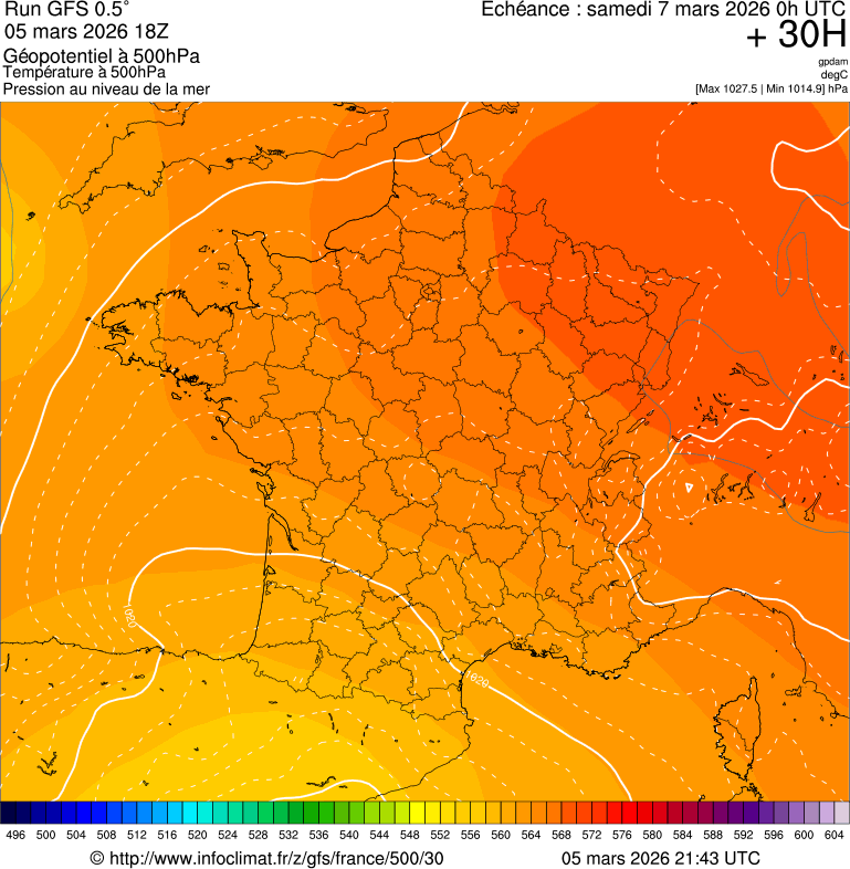 Mod&egrave;les m&eacute;t&eacute;orologiques