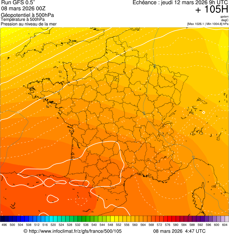 Mod&egrave;les m&eacute;t&eacute;orologiques