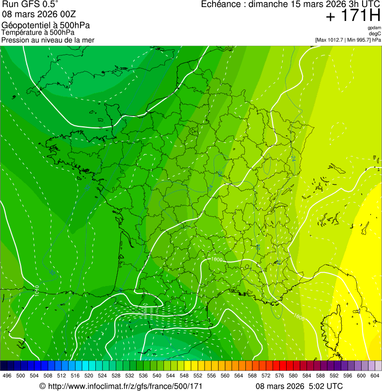 Mod&egrave;les m&eacute;t&eacute;orologiques