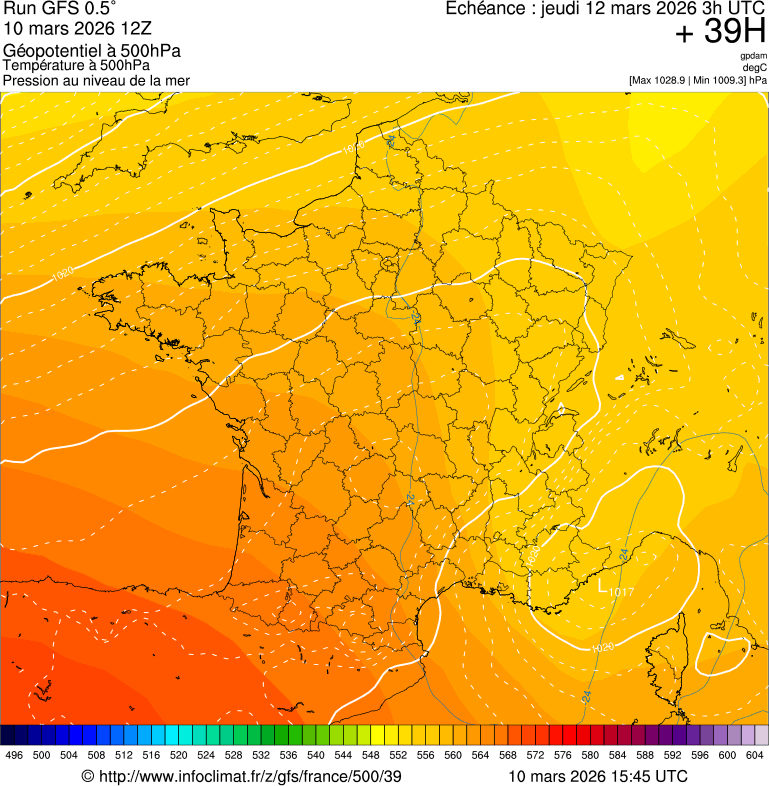 Mod&egrave;les m&eacute;t&eacute;orologiques