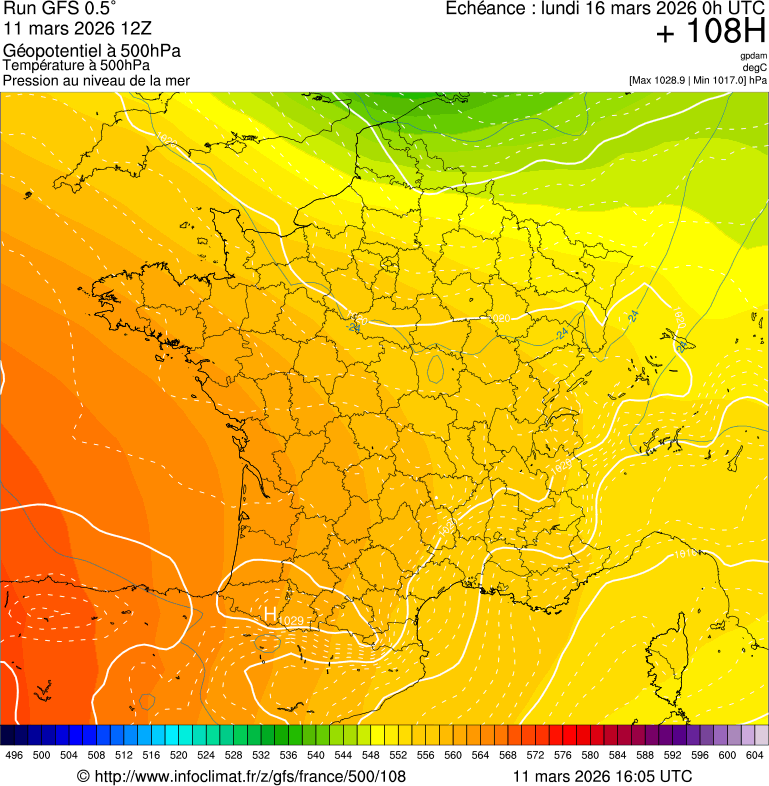 Mod&egrave;les m&eacute;t&eacute;orologiques